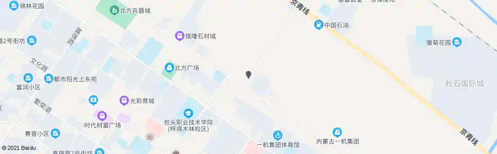 包头青北路与兵工路口_公交站地图_包头公交_妙搜公交查询2025