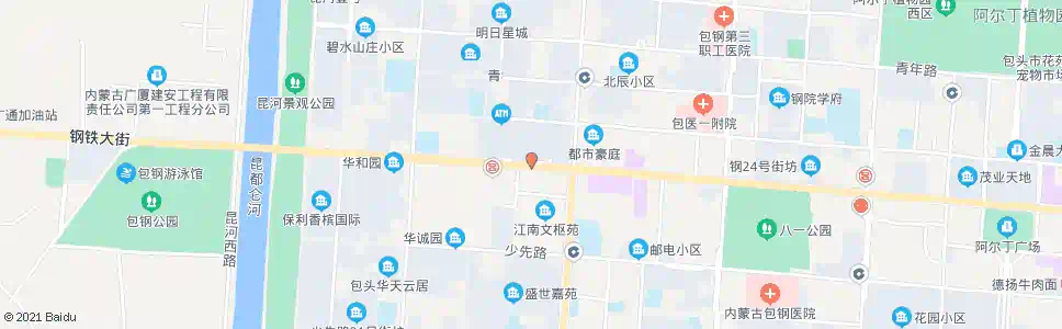 包头江南文枢苑_公交站地图_包头公交_妙搜公交查询2025