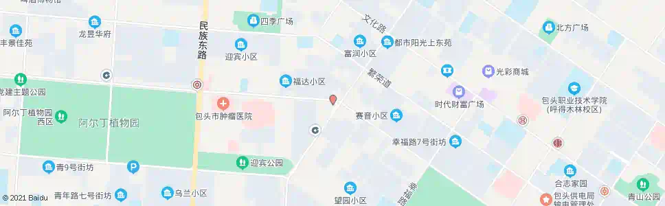 包头九星电子大楼_公交站地图_包头公交_妙搜公交查询2025