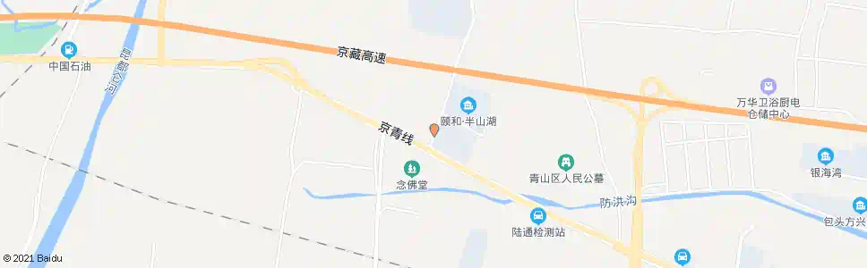 包头颐和山庄_公交站地图_包头公交_妙搜公交查询2025