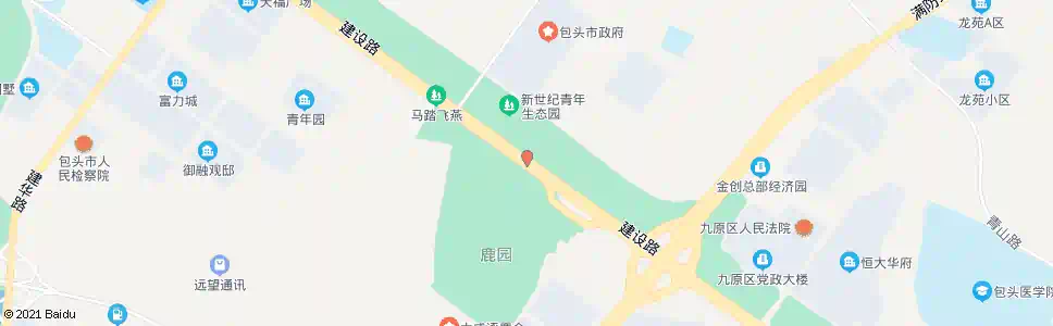 包头青年生态园_公交站地图_包头公交_妙搜公交查询2025