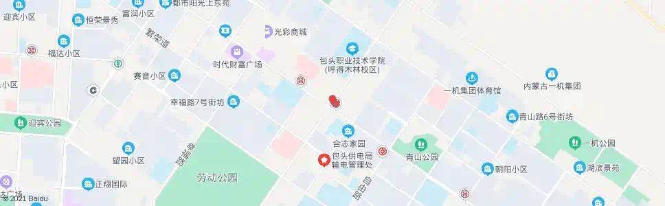 包头青山商厦_公交站地图_包头公交_妙搜公交查询2025