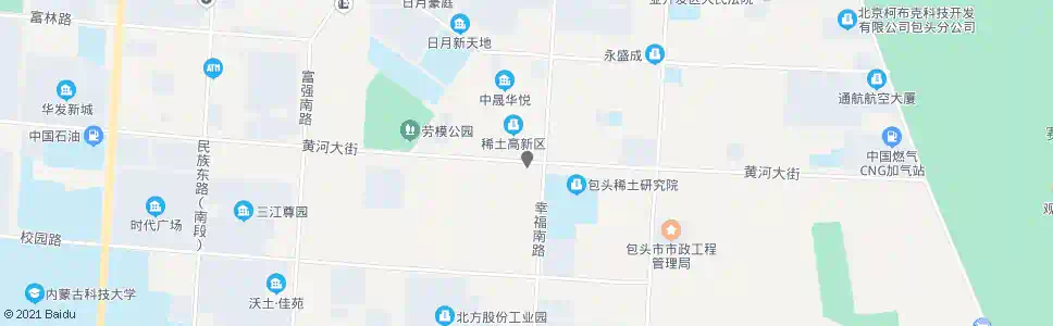 包头幸福南路_公交站地图_包头公交_妙搜公交查询2025