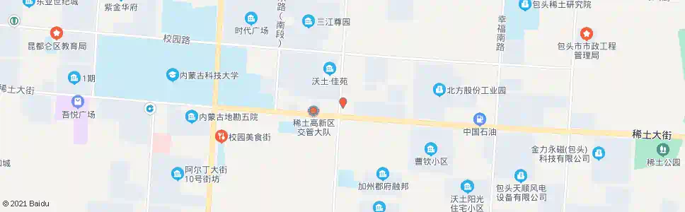 包头消防指挥中心_公交站地图_包头公交_妙搜公交查询2025