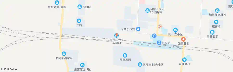 包头一公司_公交站地图_包头公交_妙搜公交查询2025