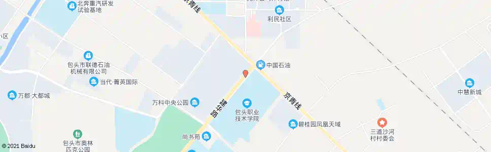 包头二零二厂_公交站地图_包头公交_妙搜公交查询2025