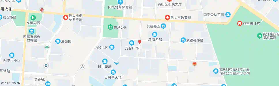 包头干部教育中心_公交站地图_包头公交_妙搜公交查询2025