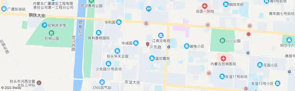 包头晨光牙科_公交站地图_包头公交_妙搜公交查询2025