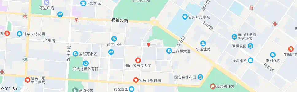 包头大连新型小区_公交站地图_包头公交_妙搜公交查询2025