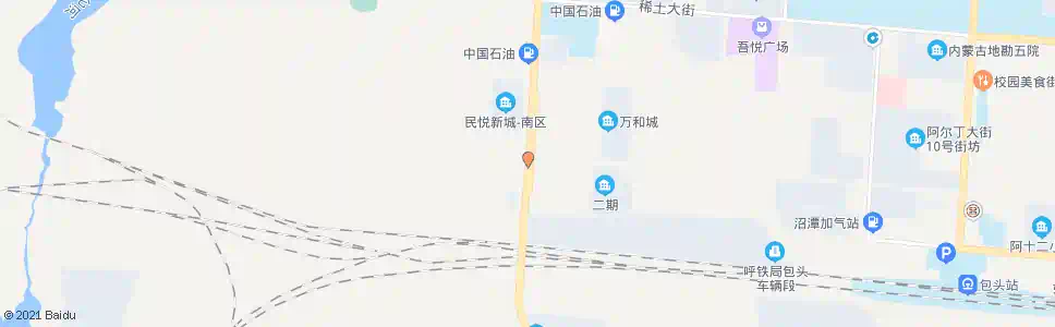 包头刘二圪梁_公交站地图_包头公交_妙搜公交查询2025