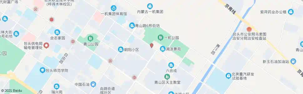 包头一机公园_公交站地图_包头公交_妙搜公交查询2025