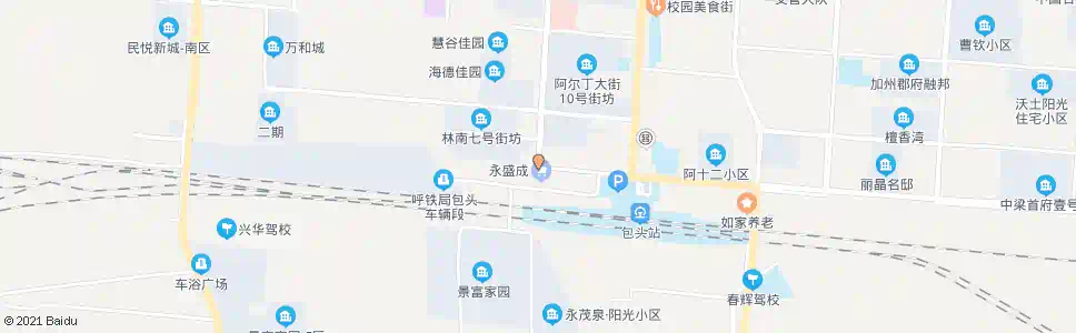包头沼潭西路_公交站地图_包头公交_妙搜公交查询2025