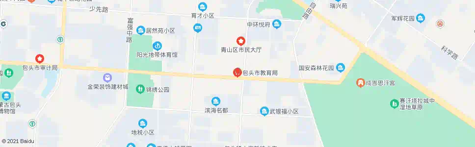 包头市教育局_公交站地图_包头公交_妙搜公交查询2025