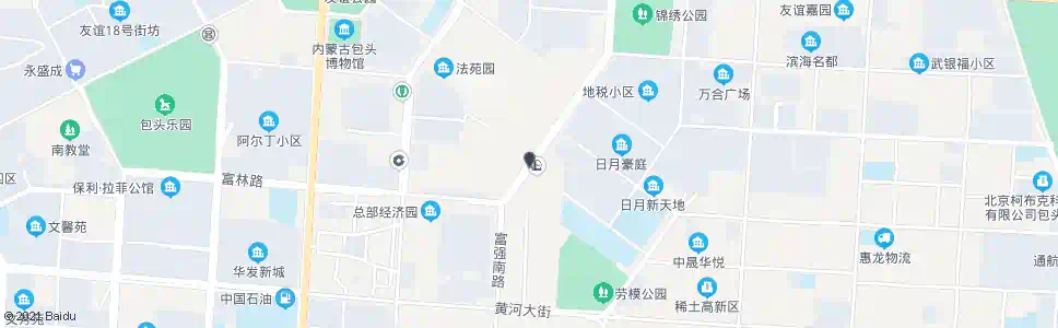 包头南壕村东门_公交站地图_包头公交_妙搜公交查询2025