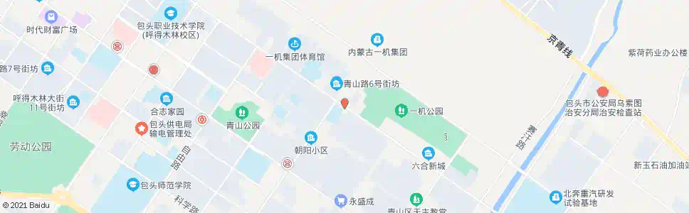 包头一机招待所_公交站地图_包头公交_妙搜公交查询2025
