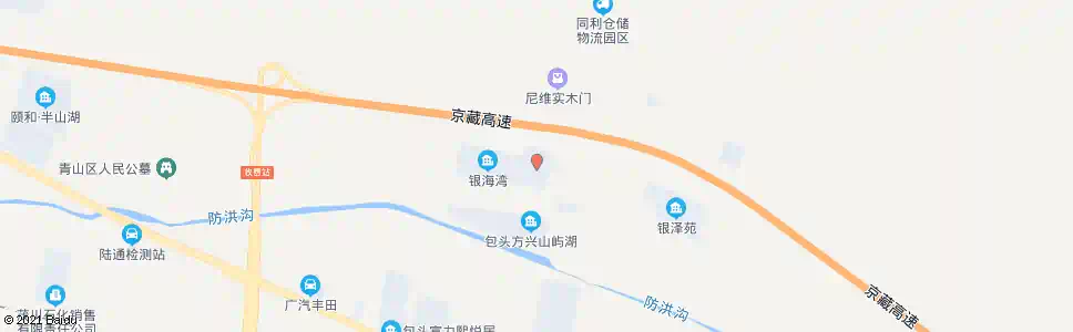 包头银海新村_公交站地图_包头公交_妙搜公交查询2025