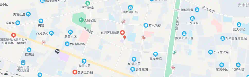 包头东百大楼_公交站地图_包头公交_妙搜公交查询2025