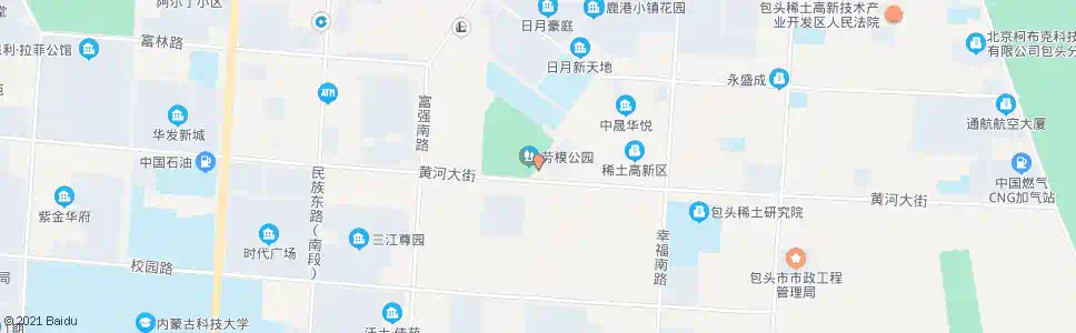 包头黄河大街_公交站地图_包头公交_妙搜公交查询2025