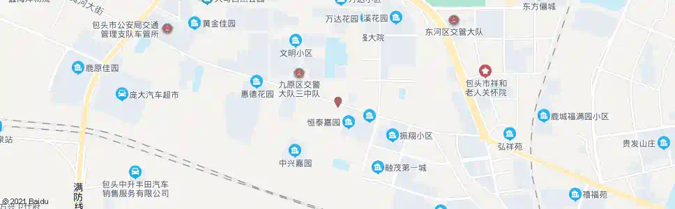包头哈屯高勒桥_公交站地图_包头公交_妙搜公交查询2025