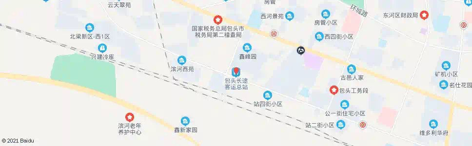 包头长途汽车站_公交站地图_包头公交_妙搜公交查询2025