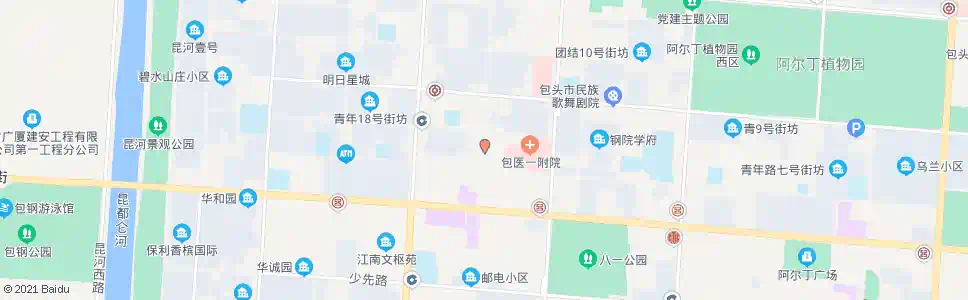 包头包百步行街_公交站地图_包头公交_妙搜公交查询2025
