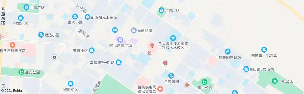 包头包头眼科医院(四医院)_公交站地图_包头公交_妙搜公交查询2025