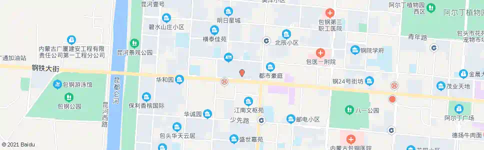 包头包钢招待所_公交站地图_包头公交_妙搜公交查询2025
