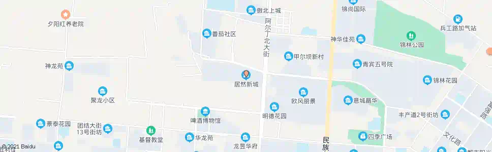 包头居然新城_公交站地图_包头公交_妙搜公交查询2025