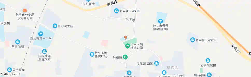 包头景开中学_公交站地图_包头公交_妙搜公交查询2025