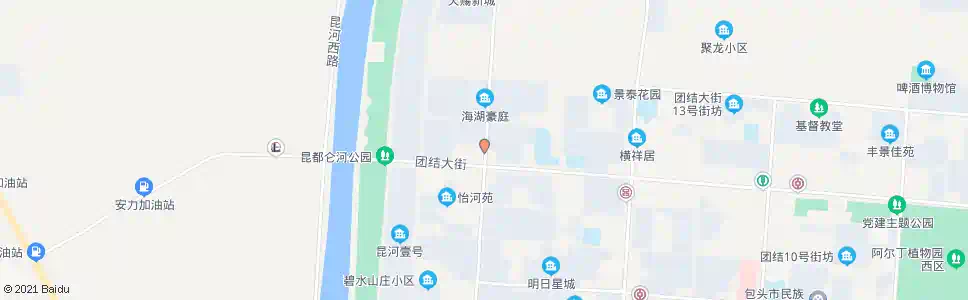 包头二旅社_公交站地图_包头公交_妙搜公交查询2025