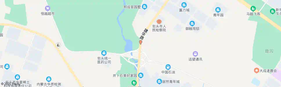 包头建华南路立交桥_公交站地图_包头公交_妙搜公交查询2025