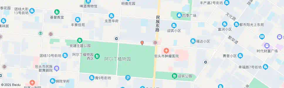 包头供销社(迎春道)_公交站地图_包头公交_妙搜公交查询2025