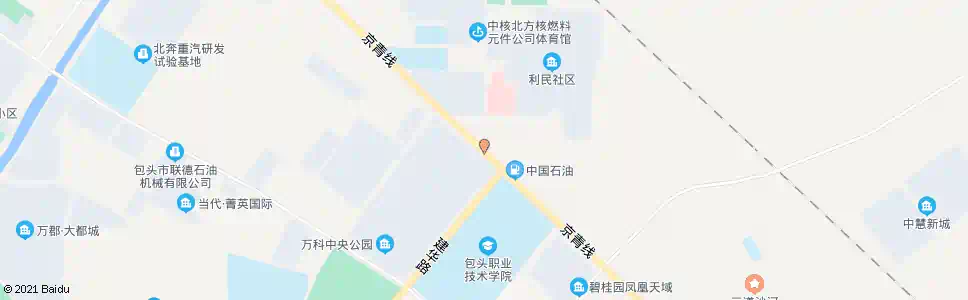 包头迎宾路_公交站地图_包头公交_妙搜公交查询2025