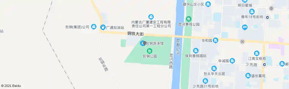 包头天伦环保产业公司_公交站地图_包头公交_妙搜公交查询2025