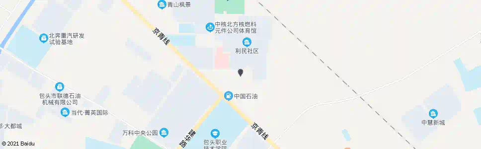 包头二零二厂南门_公交站地图_包头公交_妙搜公交查询2025