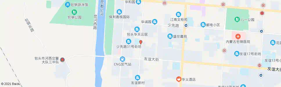 包头包钢八中_公交站地图_包头公交_妙搜公交查询2025