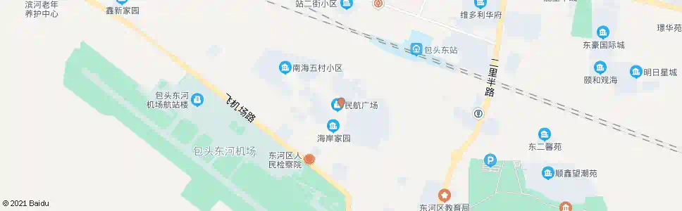 包头民航大厦_公交站地图_包头公交_妙搜公交查询2025