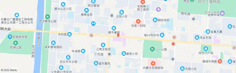 包头包百大楼_公交站地图_包头公交_妙搜公交查询2025