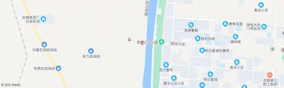 包头河西二中队_公交站地图_包头公交_妙搜公交查询2025