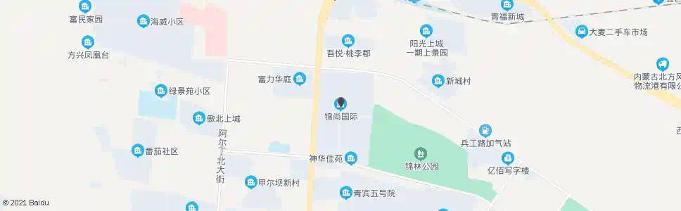 包头锦尚国际_公交站地图_包头公交_妙搜公交查询2025