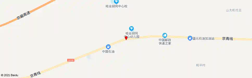 包头哈业胡同乡_公交站地图_包头公交_妙搜公交查询2025