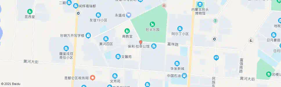包头林荫中路_公交站地图_包头公交_妙搜公交查询2025