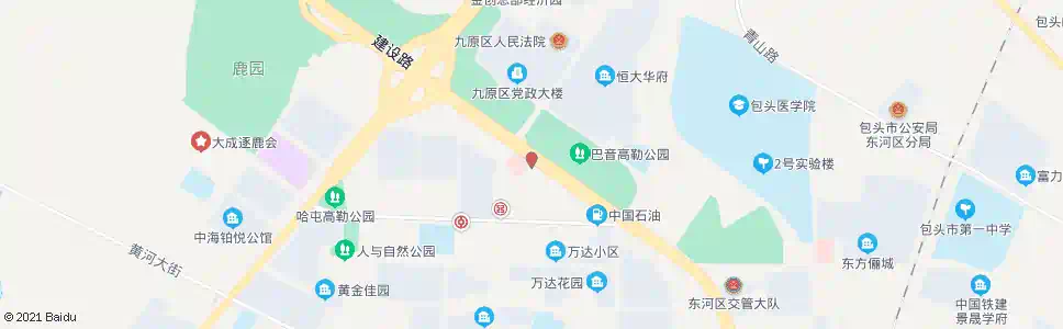 包头朝聚眼科医院_公交站地图_包头公交_妙搜公交查询2025