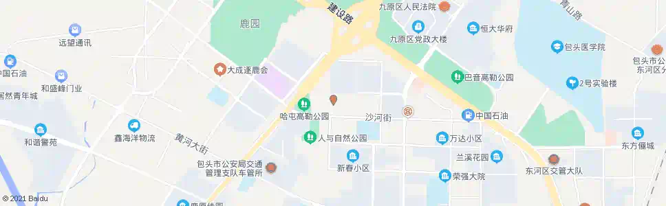 包头包钢十三中_公交站地图_包头公交_妙搜公交查询2025