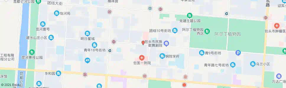 包头包钢三医院_公交站地图_包头公交_妙搜公交查询2025