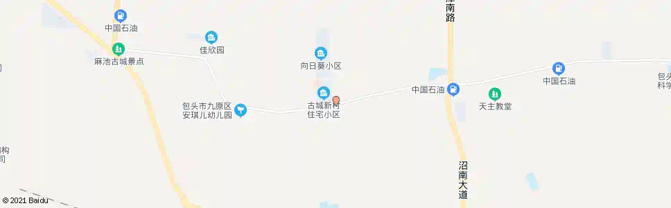 包头麻池镇政府_公交站地图_包头公交_妙搜公交查询2025