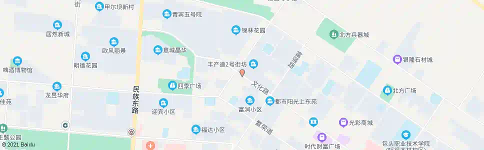 包头青山交管大队_公交站地图_包头公交_妙搜公交查询2025