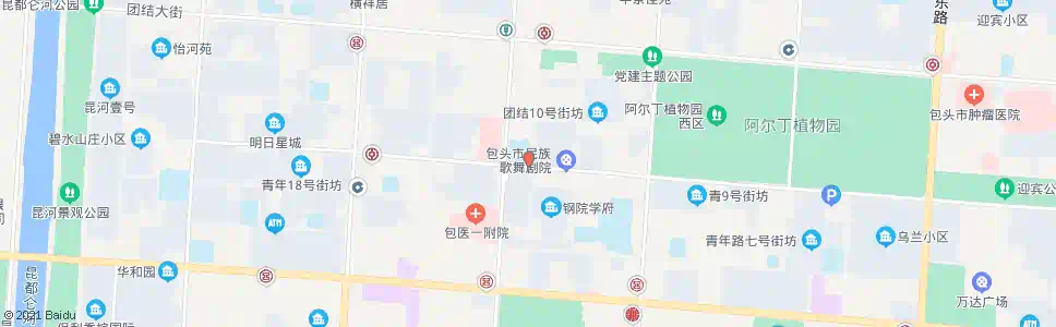 包头三十五中_公交站地图_包头公交_妙搜公交查询2025