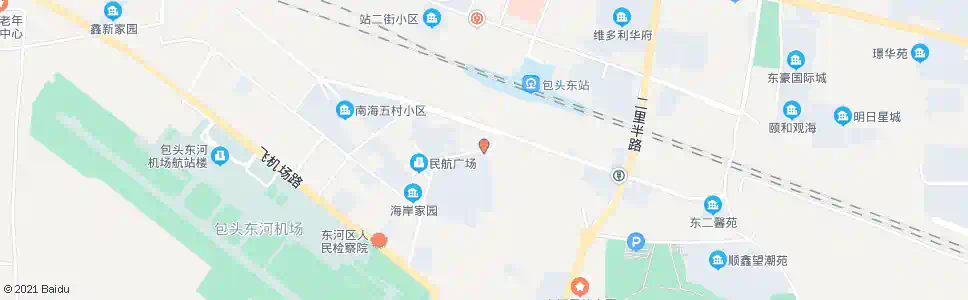 包头南海二村_公交站地图_包头公交_妙搜公交查询2025