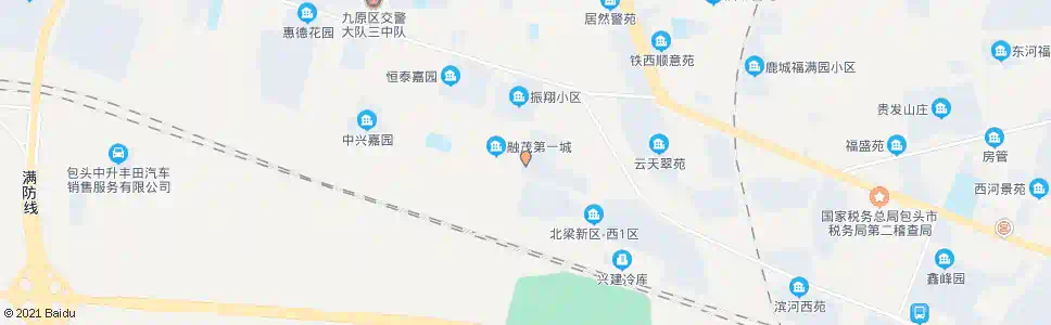 包头德源洗浴休闲广场_公交站地图_包头公交_妙搜公交查询2025